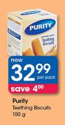 Purity Teething Biscuits-150g Per Pack