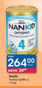Nestle Nankid Optipro 4-1.8kg Each