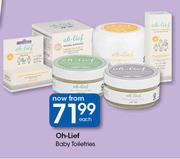 Oh-Lief Baby Toiletries-Each