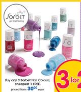Sorbet Nail Colours-Each