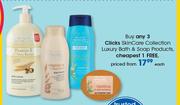 Clicks Skincare Collection Luxury Bath & Soap Products-Each