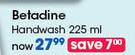 Betadine Handwash-225ml Each
