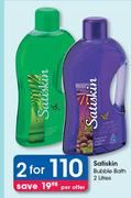 Satiskin Bubble Bath-2X2L