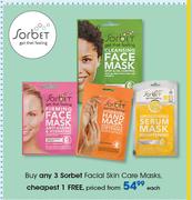 Sorbet Facial Skin Care Masks-Each