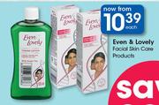 Even & Lovely Facial Skin Care Products-Each