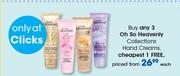 Oh So Heavenly Collections Hand Creams-Each
