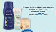 Clicks Skincare Collection Hand & Body Products-Each