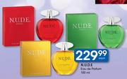 N.U.D.E Eau De Parfum-100ml Each