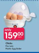Clicks Pay Less Plastic Egg Boiler-Each
