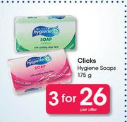 Clicks Hygiene Soaps-3x175g Per Offer