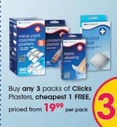 Clicks Plasters-Per Pack