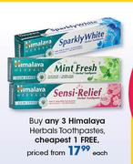 Himalaya Herbals Toothpastes-Each