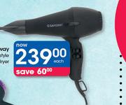 Safeway 2000 Watt Prostyle Hairdryer-Each