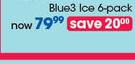 Gillete Blue3 Ice 6-Pack