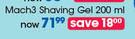 Gillette Mach3 Shaving Gel-200ml