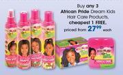 African Pride Dream Kids Hair Care Products