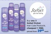 Sorbet Drybar Hair Care Products-Each