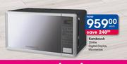 Kambrook 20-Litre Digital Display Microwave-Each