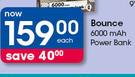 Bounce 6000mAh Power Bank