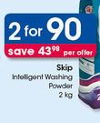 Skip Intelligent Washing Powder-2x2kg