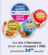 Marvellous Sweet Jars-Per Pack