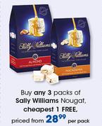 Sally Williams Nougat-Per Pack