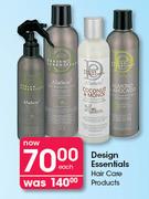 Design Essentials Hair Care Products-Each
