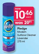 Pledge Modern Surface Cleaner Lavenders-275ml