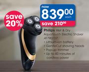Philips Wet & Dry Aqua Touch Electric Shaver AT790/17-Each