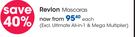 Revlon Mascaras(Excl.Ultimate All In 1 & Mega Multiplier)-Each