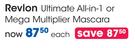 Revlon Ultimate All In 1 Or Mega Multiplier Mascara-Each