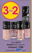 Sorbet Nail Colours-Each