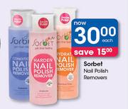 Sorbet Nail Polish Removers-Each