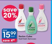 Revlon Cutex Nail Polish Removers-Each