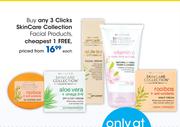 Clicks Skin Care Collection Facial Products-Each