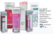 Pond's Flawless Radiance,Pimple Clear Or Age Miracle Facial Skin Care Products-Each