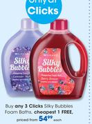 Clicks Silky Bubbles Foam Baths-Each