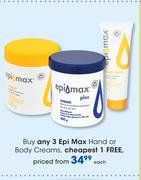 Epi Max Hand Or Body Creams-Each
