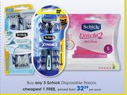 Schick Disposable Razors-Per Pack
