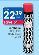 Lentheric Hoity Toity Body Spray-90ml Each