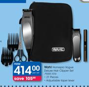Wahl Homepro Vogue Deluxe Hair Clipper Set 79305-1016-Per Set