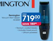 Remington Vacuum Hair Clipper HC6550-Each