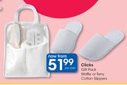 Clicks Gift Pack Waffle Or Terry Cotton slippers-Per Pair