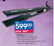 Toni & Guy Salon Pro Wide Plate Hair Straightener-Each