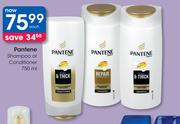 Pantene Shampoo Or Conditioner-750ml Each