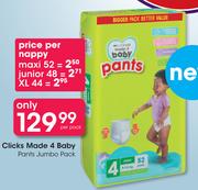 Clicks Made 4 Baby Pants XL 44-Per Nappy
