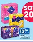 Libresse Feminine Hygiene Pads & Pantyliners-Per Pack