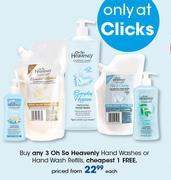Oh So Heavenly Hand Washes Or Hand Wash Refills-Each