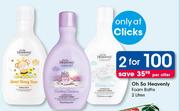 Oh So Heavenly Foam Baths-2x2 Liters Per Offer