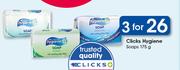 Clicks Hygiene Soaps-3x175g
